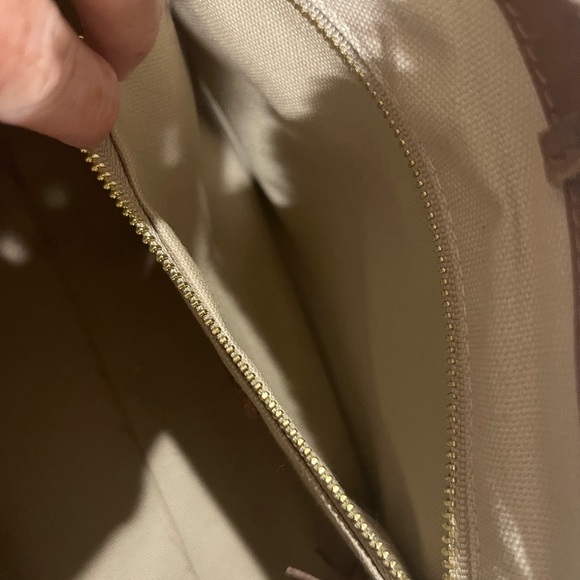 MISSONI Chevron-pattern small cotton-blend tote bag purse luxury vacation - Picture 15 of 16